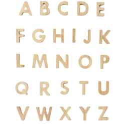 Bamboo Alphabet Set