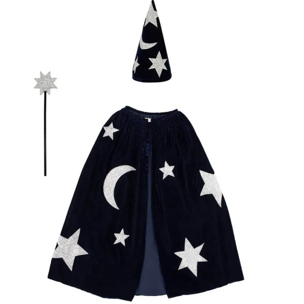 Blue Velvet Wizard Costume