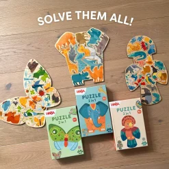 Butterfly 2-in-1 Wooden Puzzle