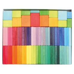 Color Chart Rally Wooden Blocks Set