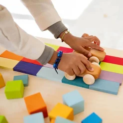 Color Chart Rally Wooden Blocks Set