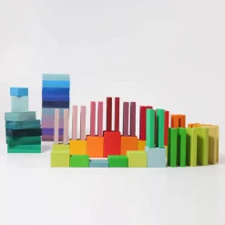 Color Chart Rally Wooden Blocks Set