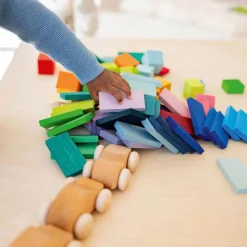 Color Chart Rally Wooden Blocks Set