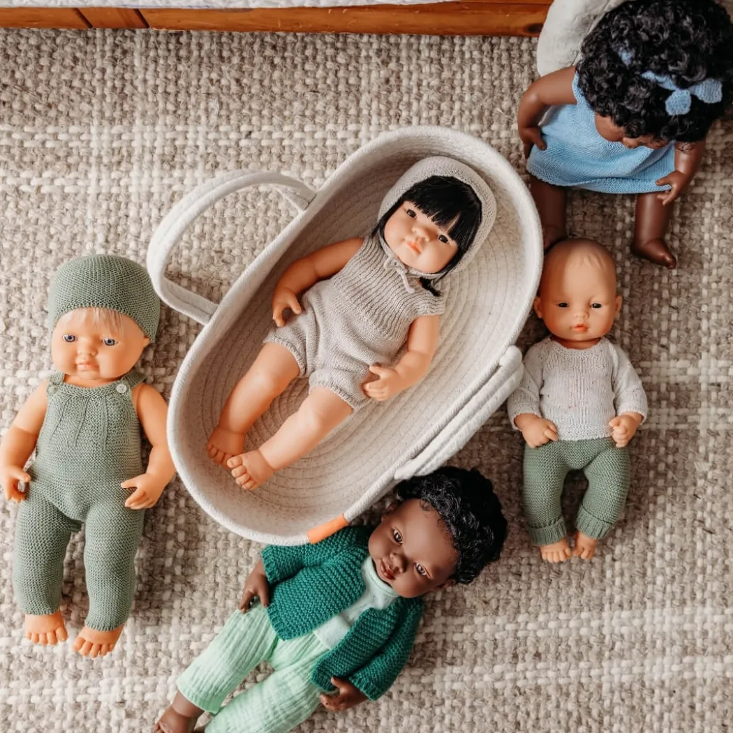 Cotton Doll Basket Carrier