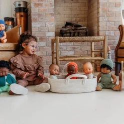 Cotton Doll Basket Carrier
