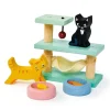 Dollhouse Pet Cat Set