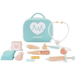 Doll-Sized Wooden Doctor Set