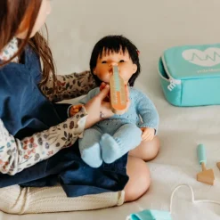 Doll-Sized Wooden Doctor Set