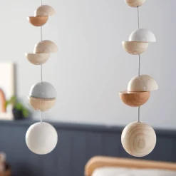 Dots Wooden Nursery Mobile