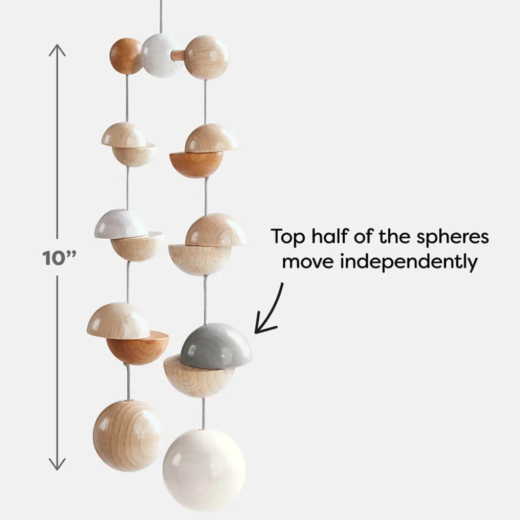 Dots Wooden Nursery Mobile