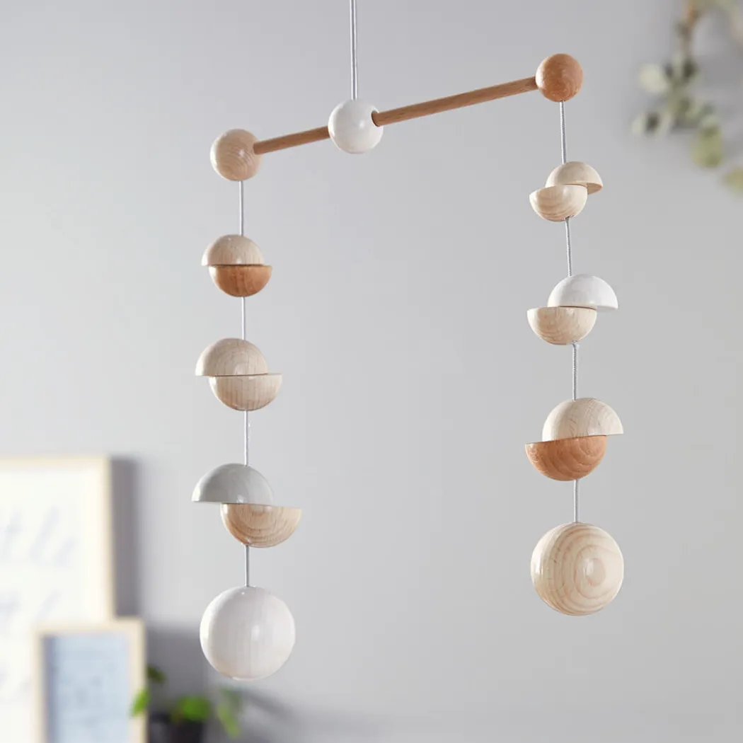 Dots Wooden Nursery Mobile