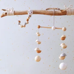 Dots Wooden Nursery Mobile