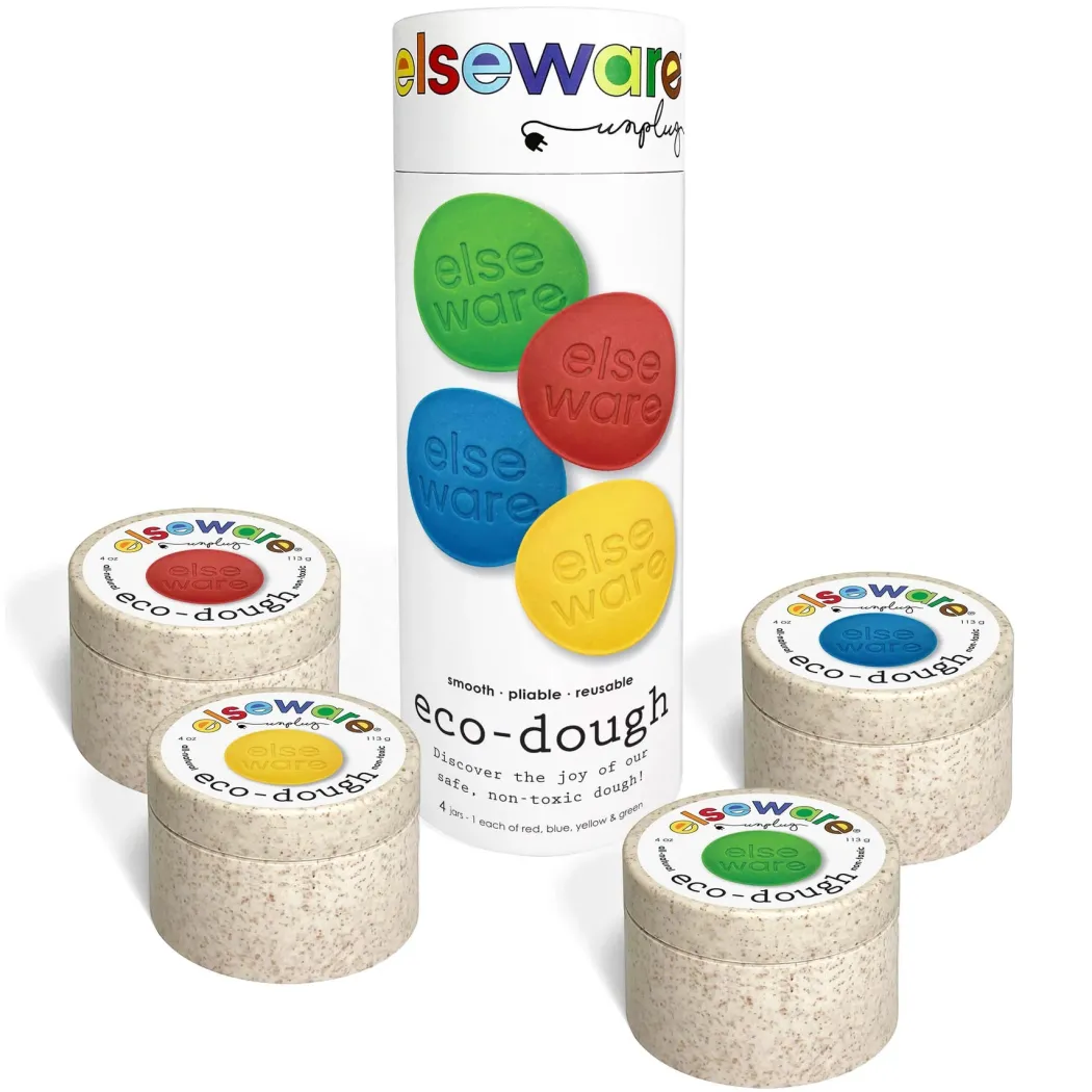 eco-dough - Natural Play Dough - 4 Pack