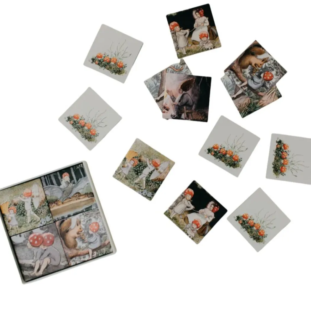 Elsa Beskow Children of the Forest "Tomtebobarnen" Memory Game