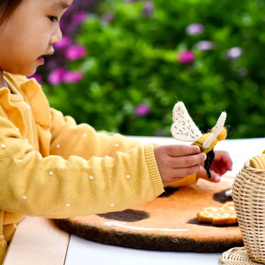 Felt Lifecycle of a Honey Bee