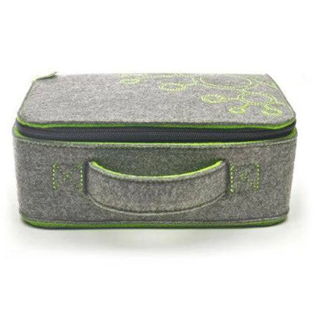 Felt Travel Tote for Tegu Blocks