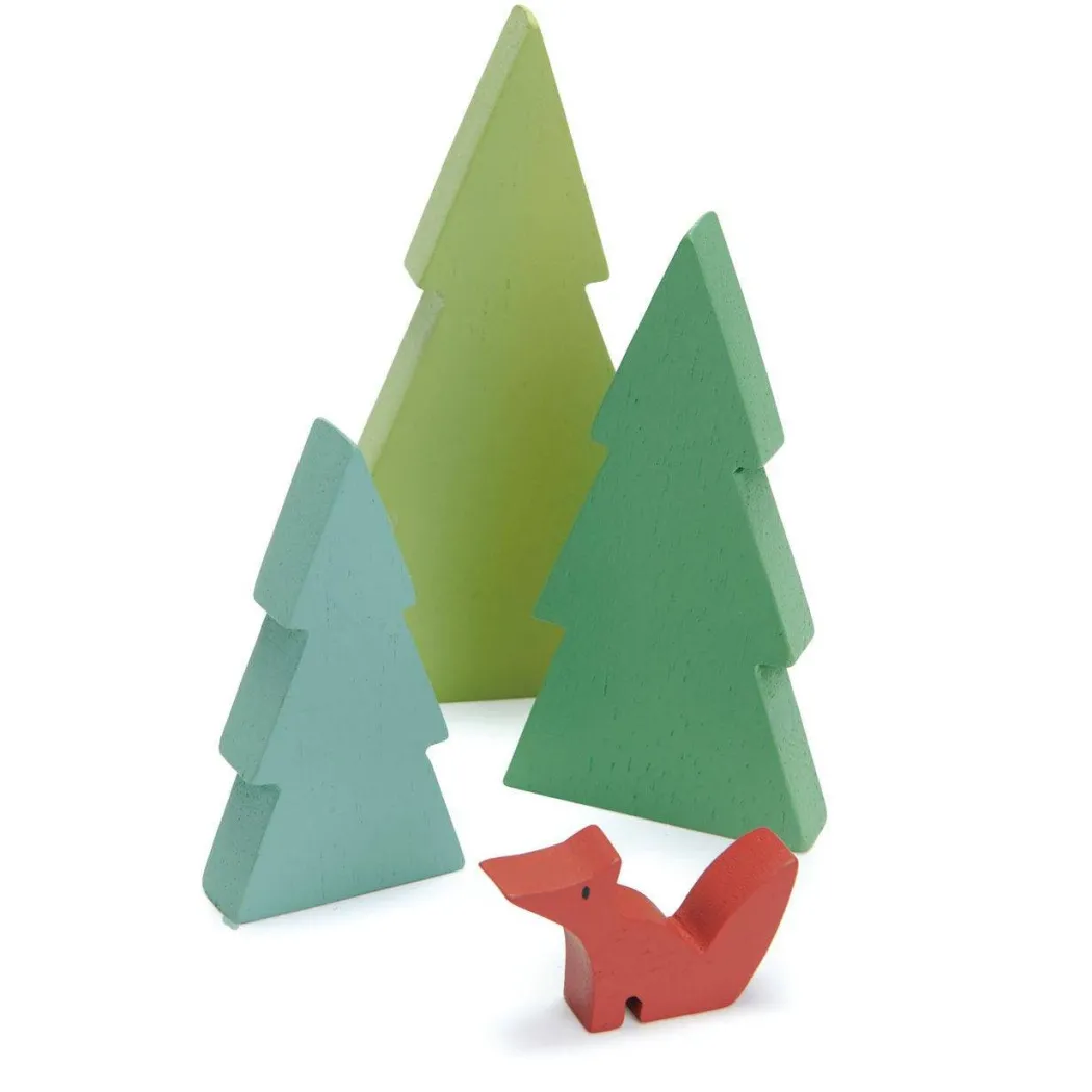 Fir Tree Tops Wooden Play Set