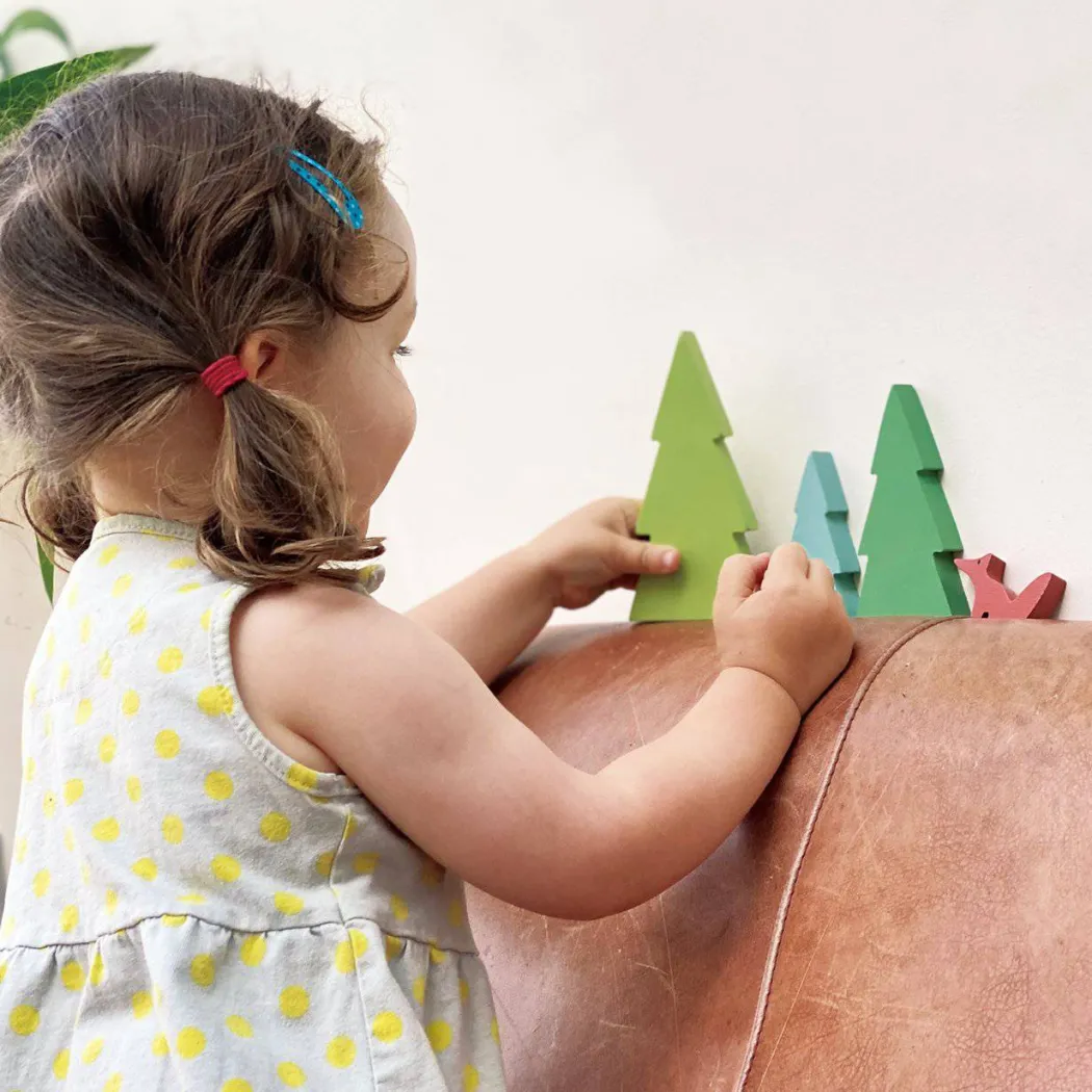 Fir Tree Tops Wooden Play Set