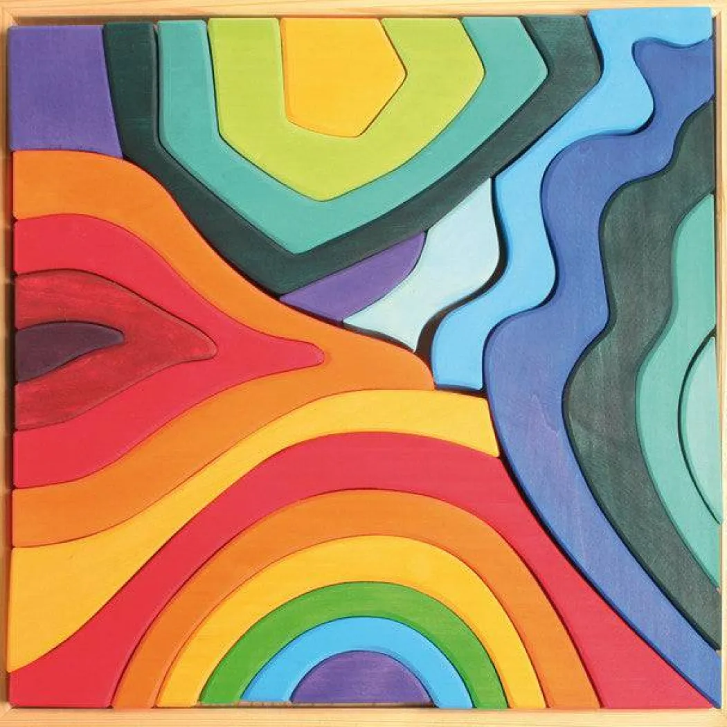 Four Elements Puzzle Blocks Set - Large