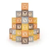 Hebrew Wooden Alphabet Blocks