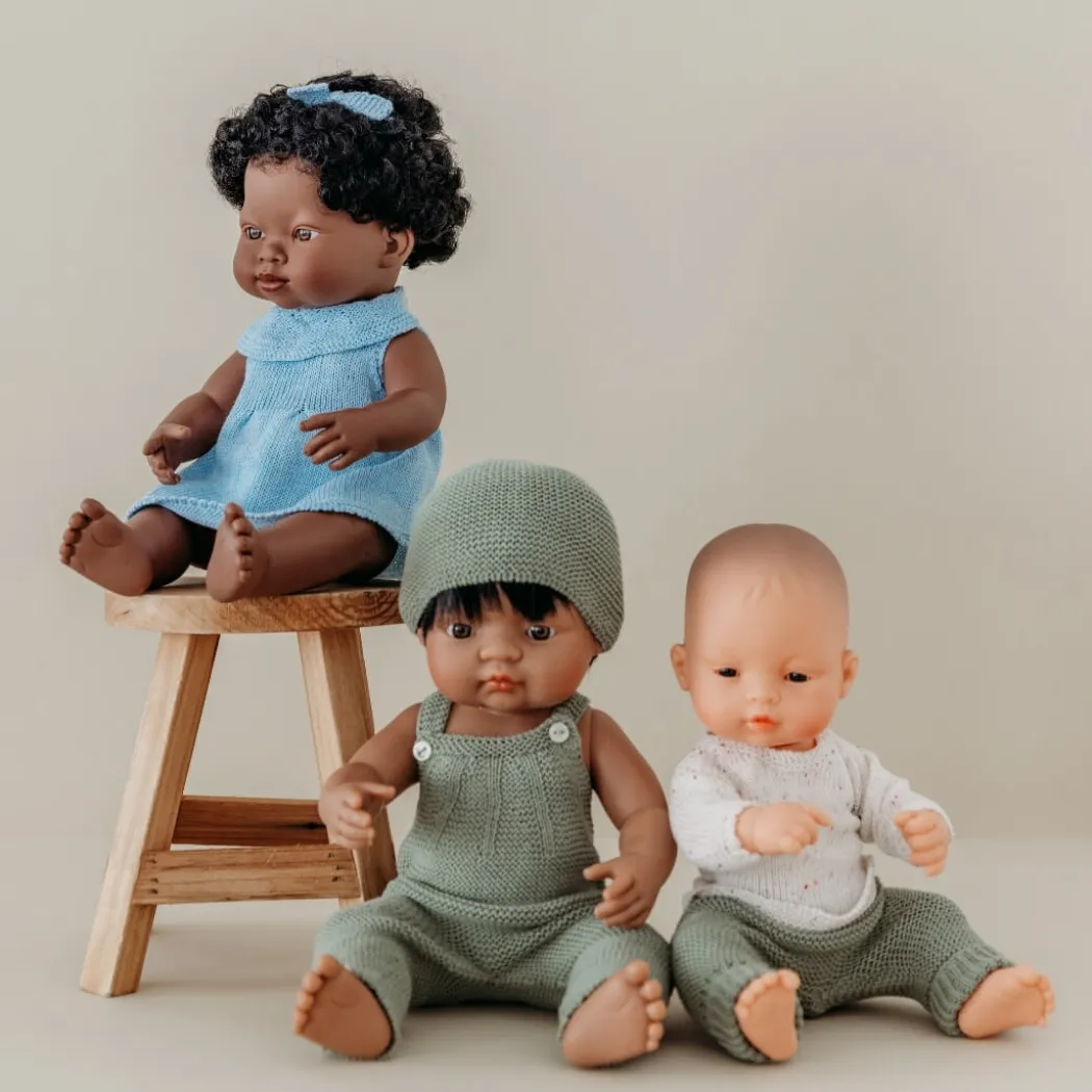 Knit Doll Sweater and Pant Set - 12"