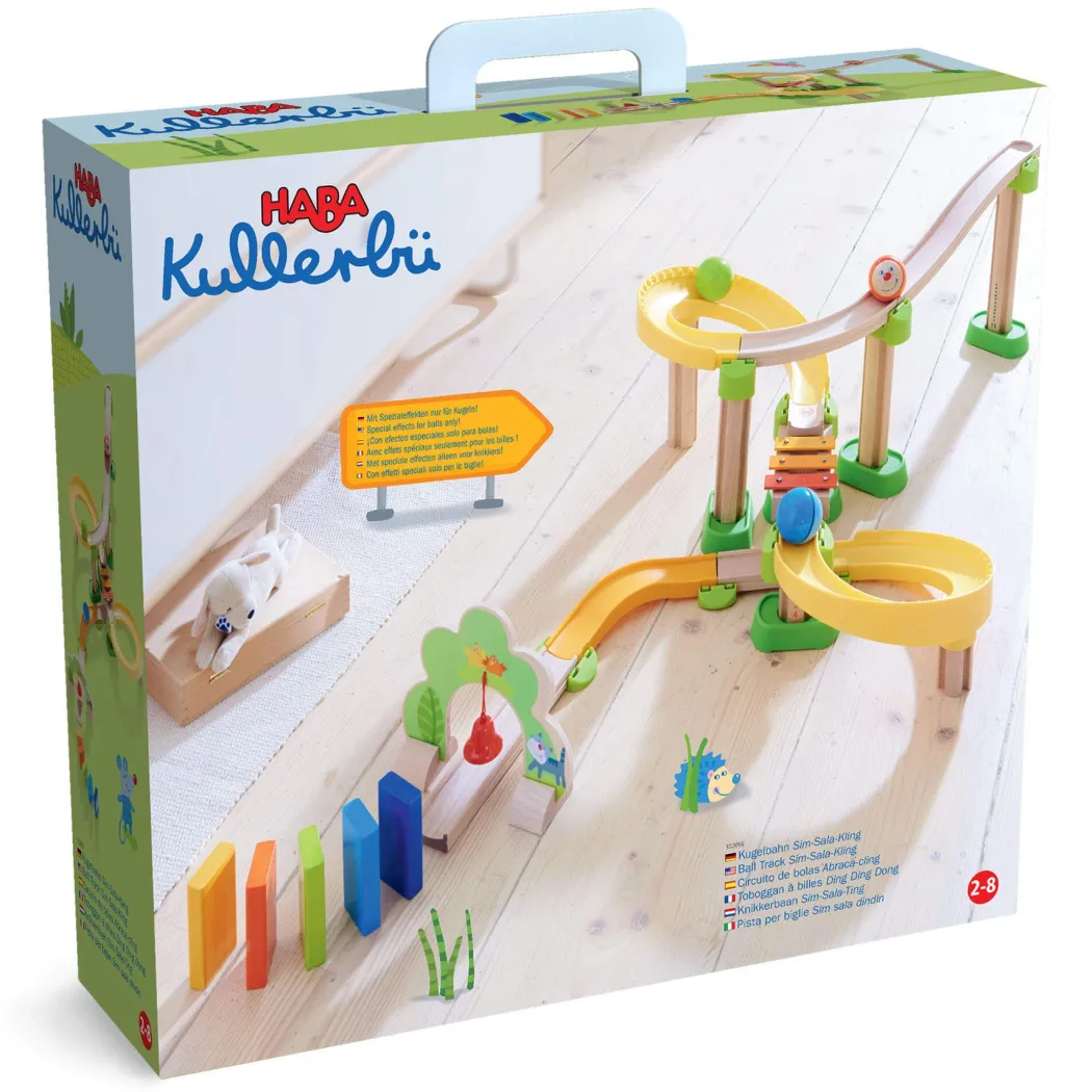 Kullerbu Sim-Sala-Kling Wooden Track Set