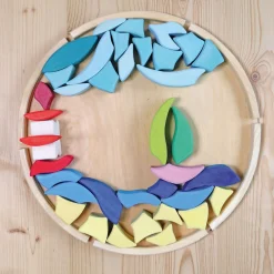 Lara Wooden Mosaic Building Set