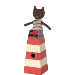 Lighthouse with Lifeguard Cat