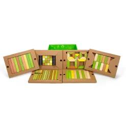 Magnetic Wooden Blocks Classroom Kit - 130 Piece Kit