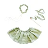 Moss Agate Fairy Silk Dress Up Set