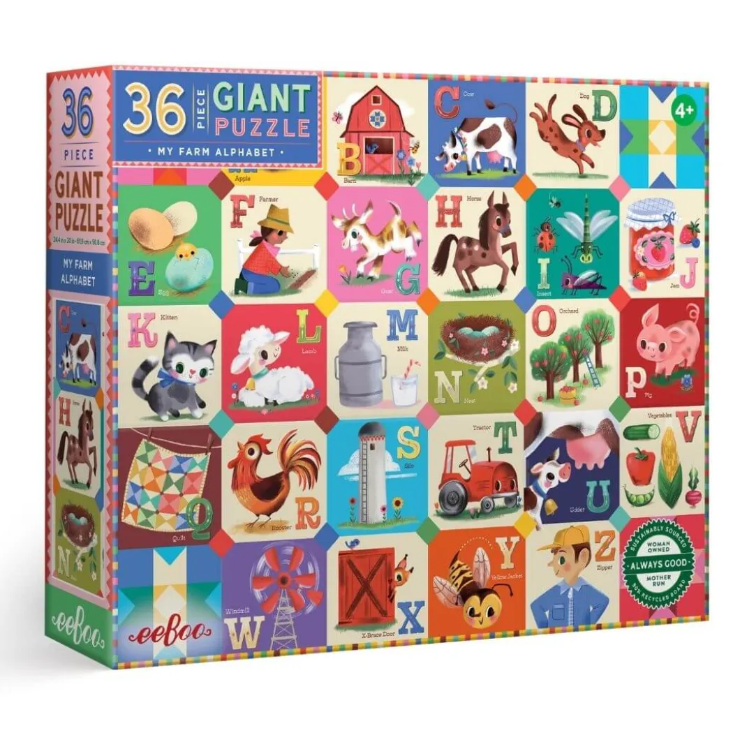 My Farm Alphabet Giant Puzzle