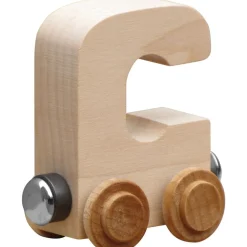 Natural Wooden Name Train Letters
