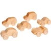 Natural Wooden Toy Cars