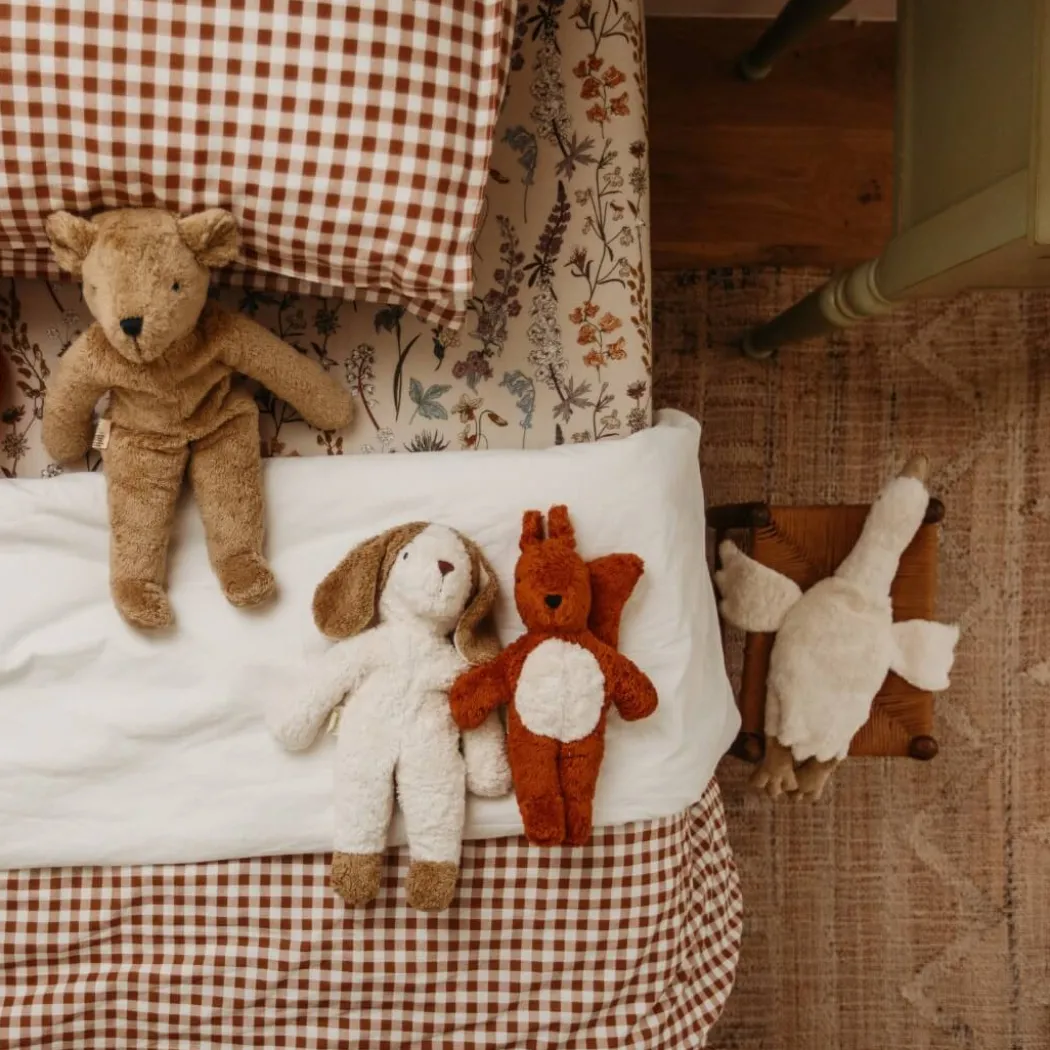 Organic Floppy Beige Teddy Bear