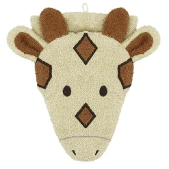 Organic Giraffe Washcloth Hand Puppet