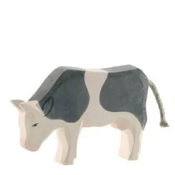 Ostheimer Cow, Black and White, Eating