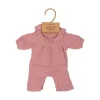 Pink Doll Pajamas and Hat - 12"