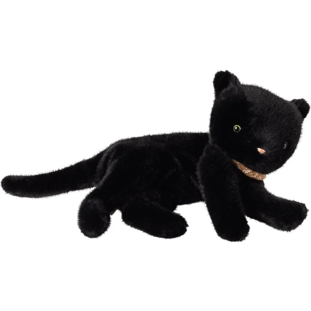 Plush Sleeping Kitten