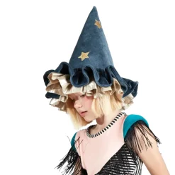 Pointed Blue Wizard Hat