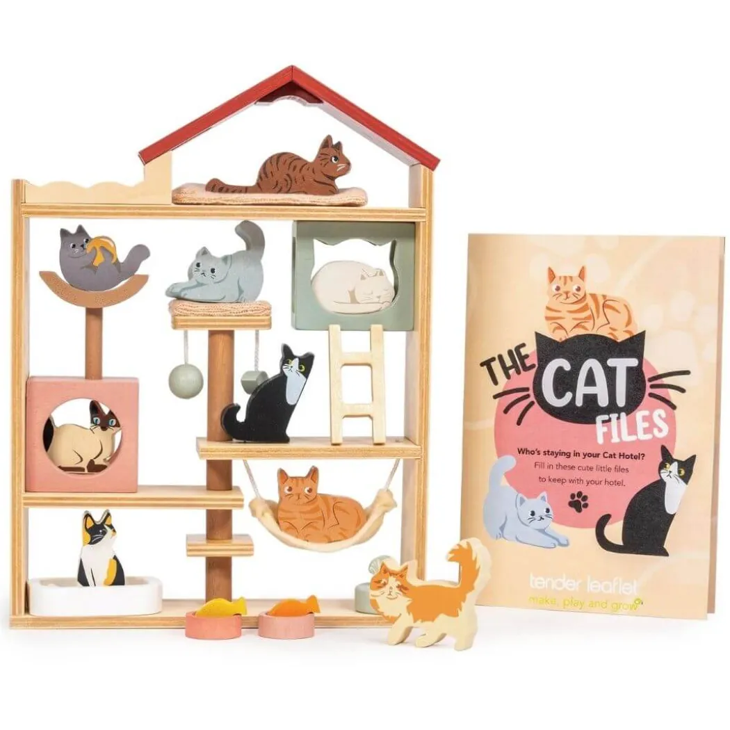 Purrfect Stay Cat Hotel Playset