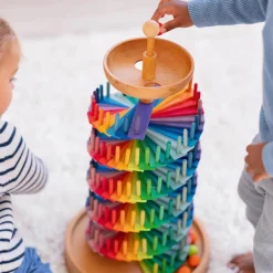 Rainbow Musical Ball Run Assembly Set