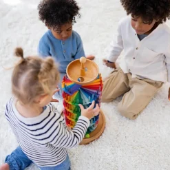 Rainbow Musical Ball Run Assembly Set