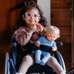 Realistic Montessori Doll with Cochlear Implant