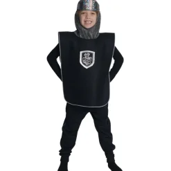 Silver Knight Tabard & Crown Set