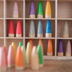 Stick Gnomes - Set of 18 Wooden Toy Figures