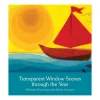 Transparent Window Scenes Book with Window Star Paper Set