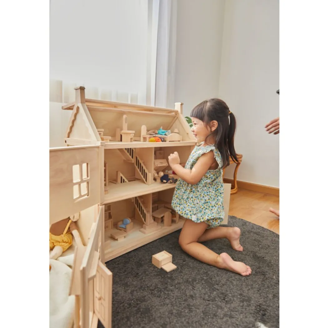 Victorian Wooden Dollhouse