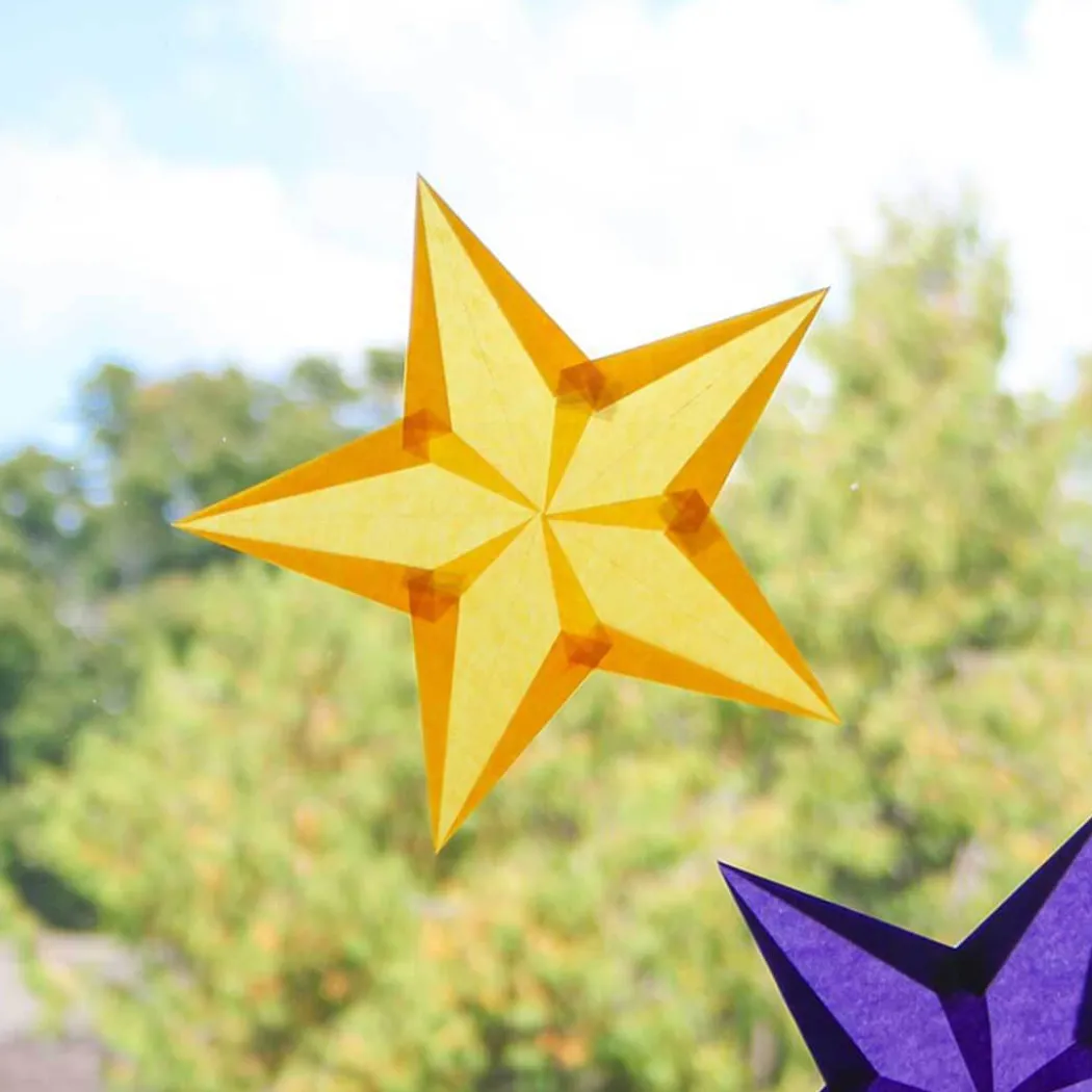 Waldorf Window Stars Paper