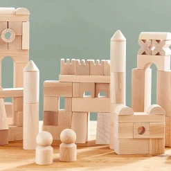 Wooden Building Blocks - Extra Large Set