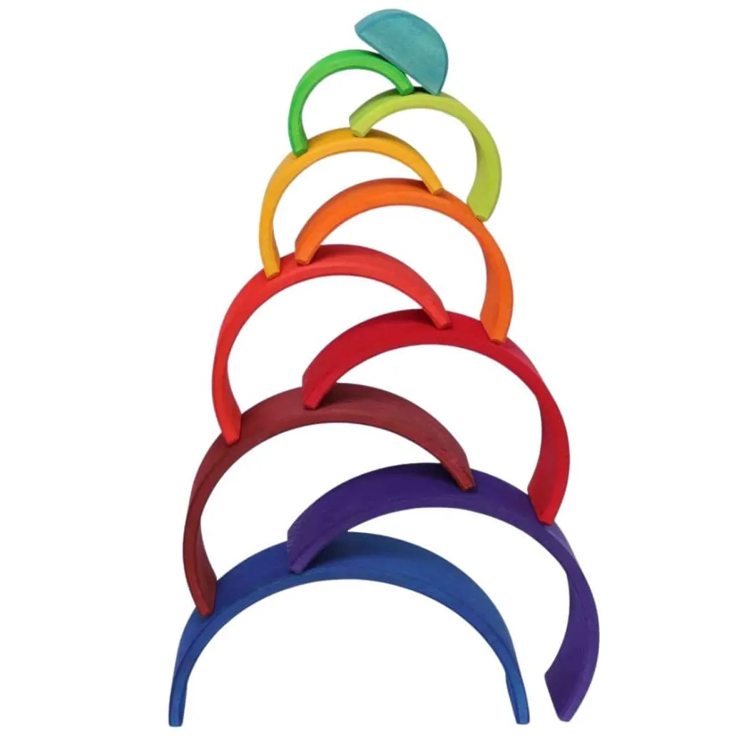 Wooden Counting Rainbow